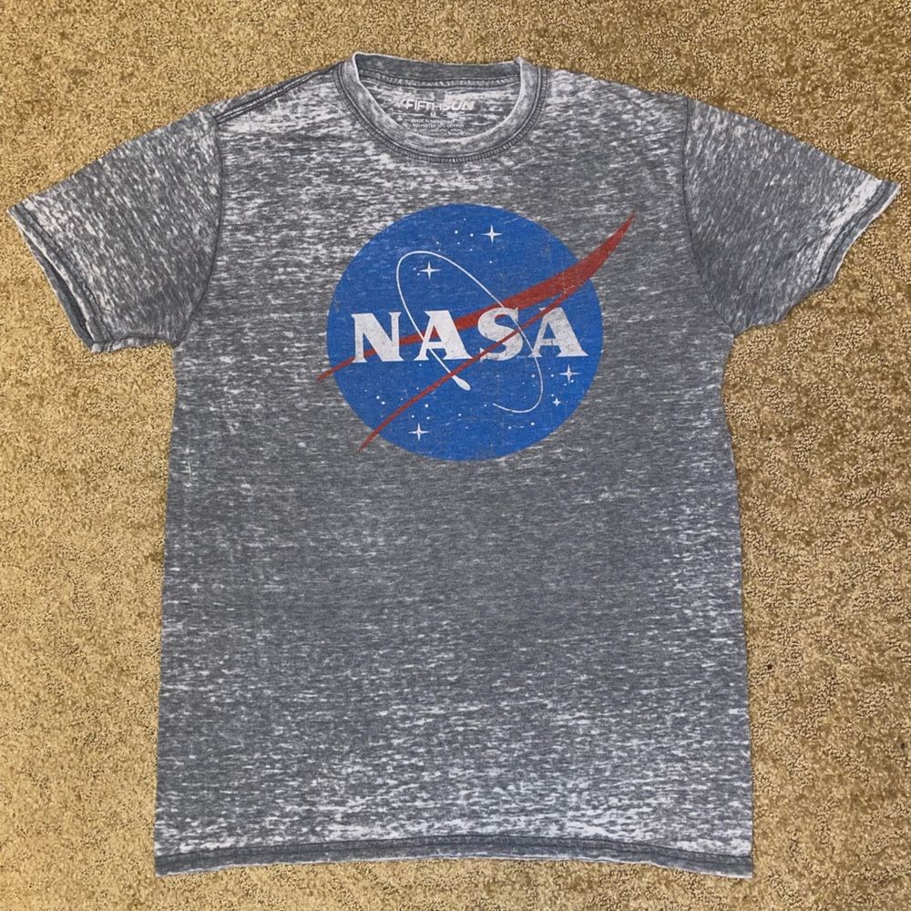 NASA T-Shirt Grey